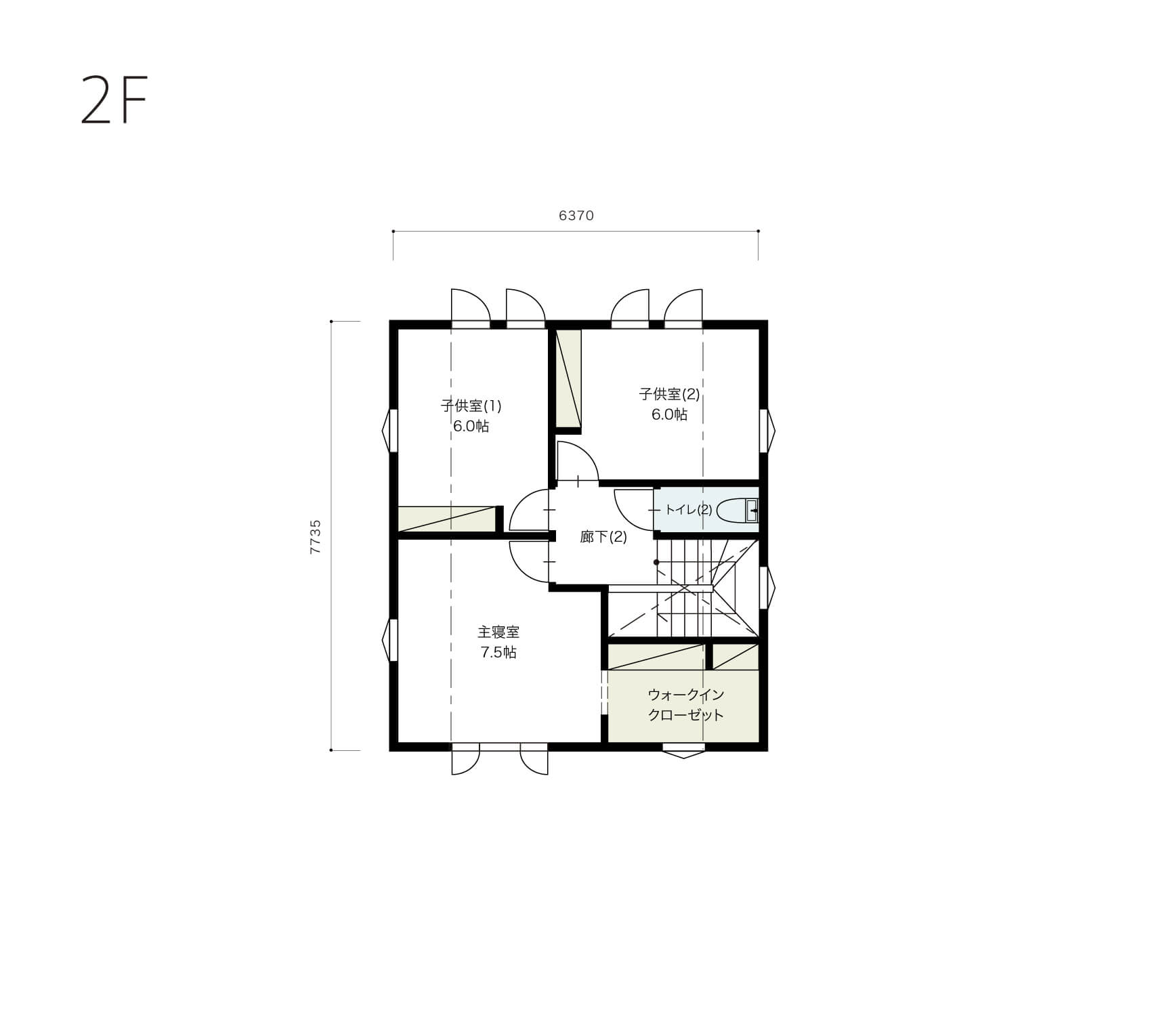 マルメ2F間取り図